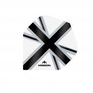 Mission Squadrons Alliance-X Union Jack - White / Black F3111 - Dart Flights