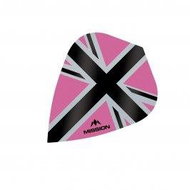 Mission Squadrons Alliance-X Union Jack - Pink/Black F3117 - Dart Flights