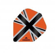 Mission Squadrons Alliance-X Union Jack No6 - Orange / Black F3122 - Dart Flights