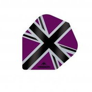Mission Squadrons Alliance-X Union Jack No6 - Purple / Black F3123 - Dart Flights