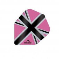Mission Squadrons Alliance-X Union Jack No6 - Pink/Black F3124 - Dart Flights
