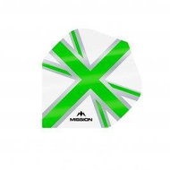 Mission Squadrons Alliance Union Jack - White / Green F3128 - Dart Flights