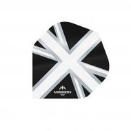 Mission Squadrons Alliance Union Jack - 150 - Black / White F3136 - Dart Flights