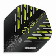 Winmau Squadrons Prism Alpha - Michael van Gerwen - Black, Green and Grey W6915.180 - Dart Flights