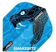 Red Dragon Letky Peter Wright Snakebite Ionic - Snake Blue RF6569 - Letky na šipky