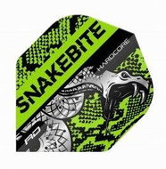 Red Dragon Squadrons Peter Wright Snakebite Hardcore - Coiled Green RF6567 - Dart Flights