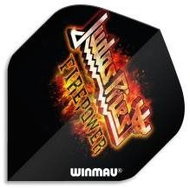 Winmau Paws Rock Legends - Judas Priest Flaming Logo - W6905.216 - Dart Flights