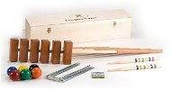 Lucio Londero Kroket Professional 9806/WB - for 6 players - wooden box - Croquet
