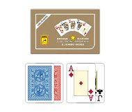 Modiano Ramino Golden Trophy - 2 Jumbo Index - Professional Plastic Cards - Cards