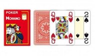 Modiano Texas Poker Size - 4 Jumbo Index - Professional Plastic Cards - Red - Cards