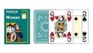 Modiano Texas Poker Size - 4 Jumbo Index - Professzionális műanyag kártyák - sötétzöld - Kártya
