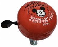 Disney Mickey red retro 60 mm - Zvonek na kolo