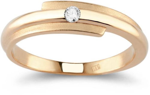 DIAMOND SPOT Ring 334213P Au585/1000 3.17g - Ring - Main image