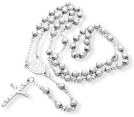 Ewena Traditional Christian Rosary - silver - Necklace