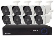 Securia Pro AHD 2MPx AHD8CHV2-W Camera System, without Disc - Camera System