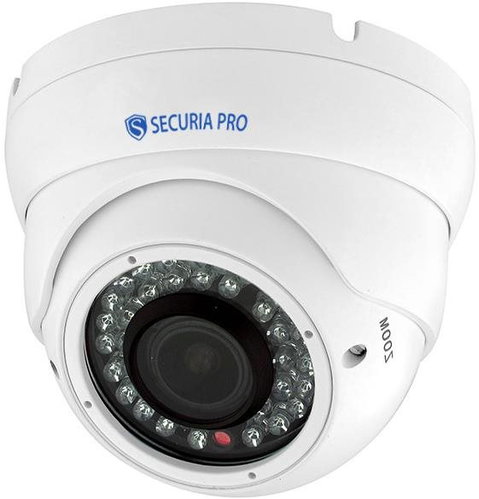 Securia Pro AHD Camera 5MP 2.8-12mm Dome A369LZ-500W-W - IP Camera - Main image