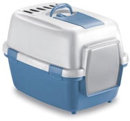 Stefanplast WivaCat 55 × 40 × 40 cm, blue-white - Cat Litter Box
