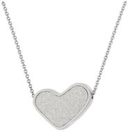 Scento Parfémový náhrdelník ve tvaru srdce (Stříbrný) - Necklace
