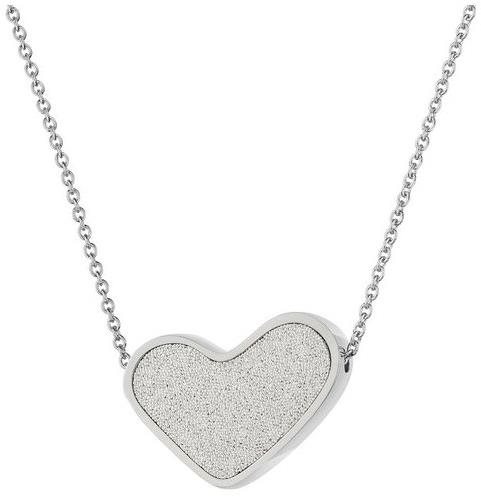Scento Parfémový náhrdelník ve tvaru srdce (Stříbrný) - Necklace - Main image