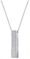 Scento Parfémový náhrdelník ve tvaru obdélníku (Stříbrný) - Necklace