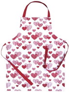 SCANquilt kitchen apron DEKORO heart - Apron