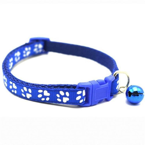 Surtep Dog collar Paw 1x19-32cm colour Blue - Dog Collar - Main image