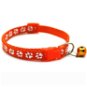 Surtep Dog collar Paw 1x19-32cm colour Orange - Dog Collar