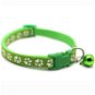 Surtep Dog collar Paw 1x19-32cm colour Green - Dog Collar
