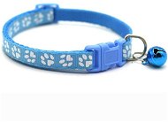 Dog Collar Surtep Dog collar Paw 1x19-32cm colour Light blue - Obojek pro psy