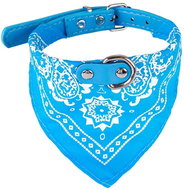 Surtep Collar for dog with scarf Light blue size. XL - Dog Collar