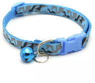 Surtep Collar for dog Camuflage 1,5×25-40cm colour Blue - Dog Collar