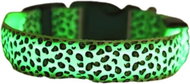 Surtep LED Collar for dog Leopard /Green size. XS - Dog Collar