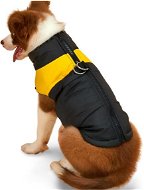 Surtep Winter Vest Black and Yellow size. M - Dog Clothes