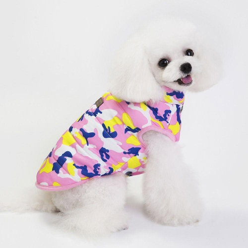 Surtep Coat for dog - Pink camouflage size. S - Dog Clothes - Main image