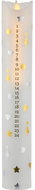 Sirius Advent Candle Sara Calendar Candle o4,8x H29cm, white - LED Candle