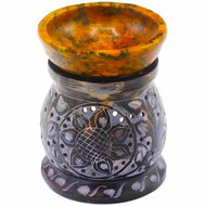 Sortland Indická mastková aromalampa - mandala - Aroma Lamp