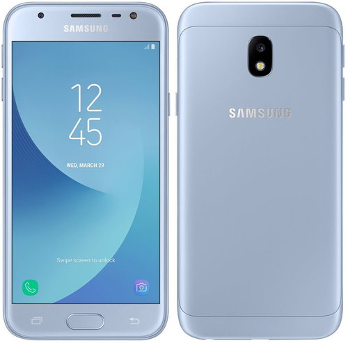 Samsung Galaxy J3 Duos (2017) blue Main image Samsung Galaxy J3 Duos (2017) blue - Mobile Phone - Main image