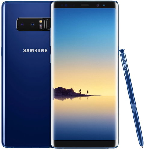 Samsung Galaxy Note8 Blue - Mobile Phone - Main image