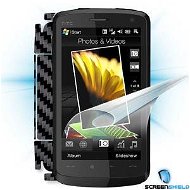 ScreenShield pro HTC Desire HD na displej telefonu + Carbon skin černý - Ochranná fólie
