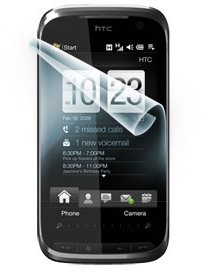 ScreenShield for HTC Touch Pro 2 on the phone display - Film Screen Protector - Main image