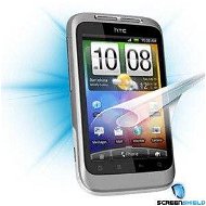 ScreenShield for HTC Wildfire S on the phone display - Film Screen Protector