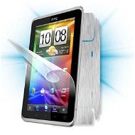 ScreenShield pro HTC Flyer Tablet PC na displej tabletu + Carbon skin imitace stříbrný - Ochranná fólie