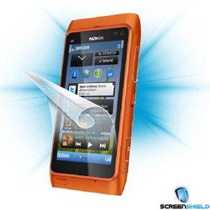 ScreenShield for Nokia N8 on the phone display - Film Screen Protector - Main image
