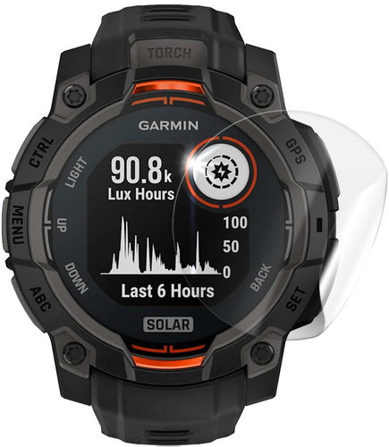 Screenshield GARMIN Instinct 3 védőfólia - 50mm - Kijelzővédő fólia - Fő fotó