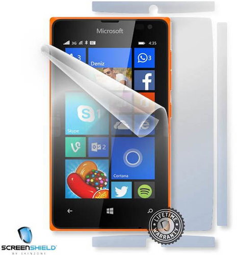 ScreenShield for the Nokia Lumia 435 on the entire body of the phone - Film Screen Protector - Main image