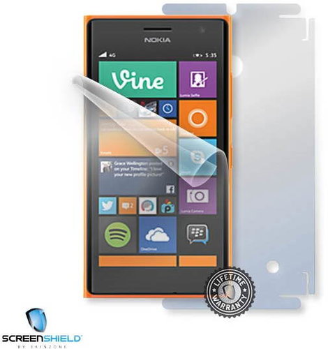 ScreenShield for the Nokia Lumia 735 for the entire body of the phone - Film Screen Protector - Main image