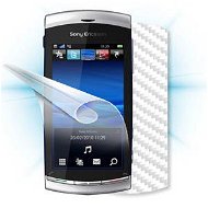 ScreenShield pro Sony Ericsson Vivaz na displej telefonu + Carbon skin bílý - Ochranná fólia