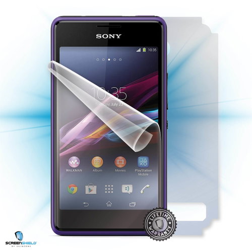 ScreenShield for Sony Ericsson Xperia E1 on the whole body of the phone - Film Screen Protector - Main image