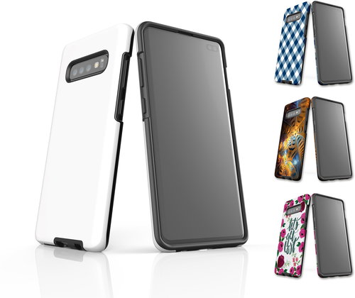 Skinzone Custom Style Tough Cover for SAMSUNG Galaxy S10+ - MyStyle Protective Case - Main image
