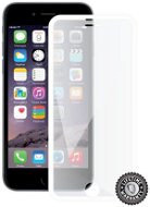Screenshield APPLE iPhone 6 készülékhez metálfehér keret - Üvegfólia